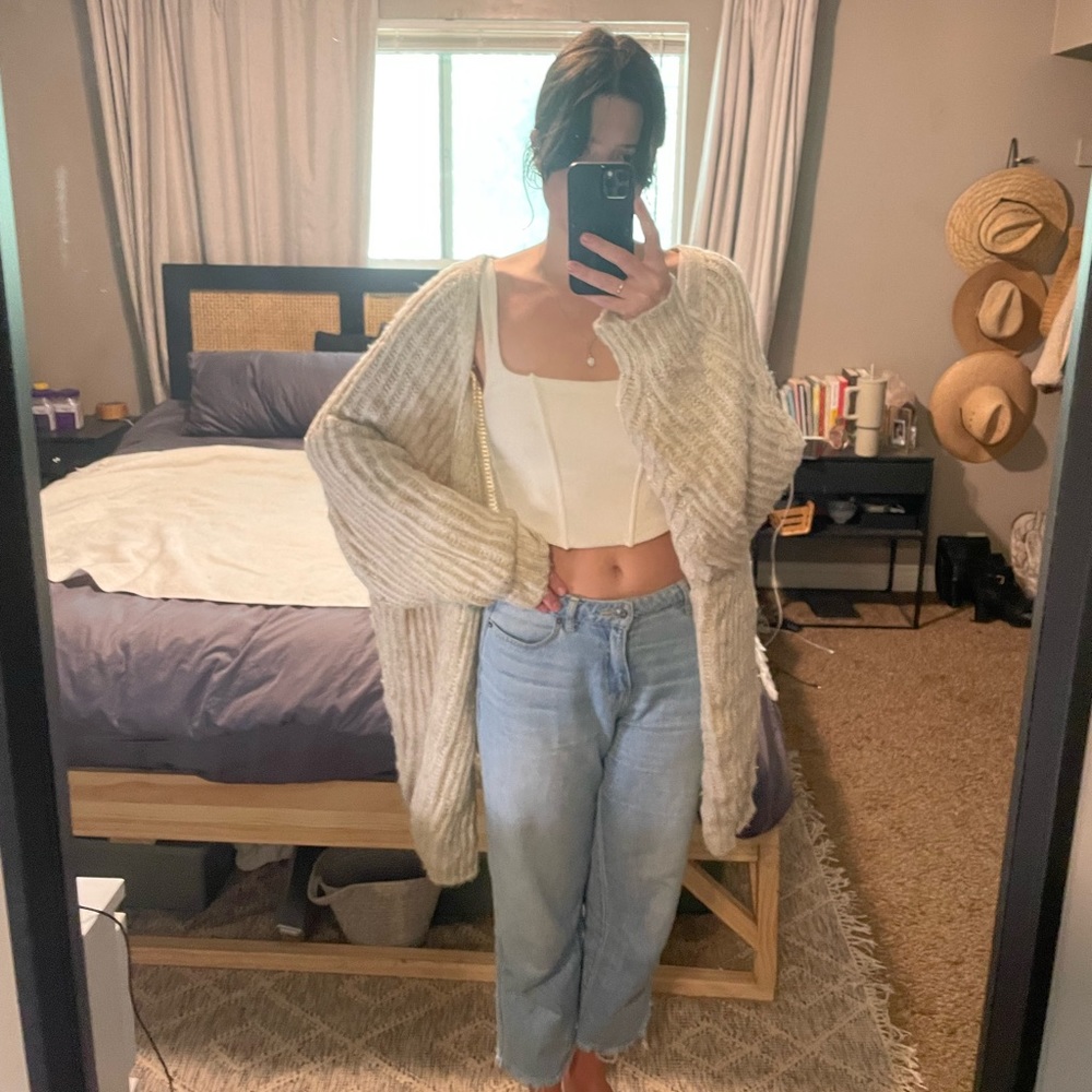 Ana & Viv 4X (or oversized) Cardigan